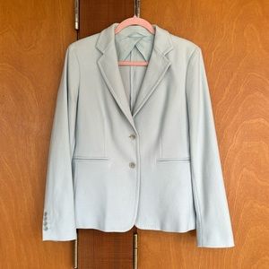 MaxMara light blue blazer